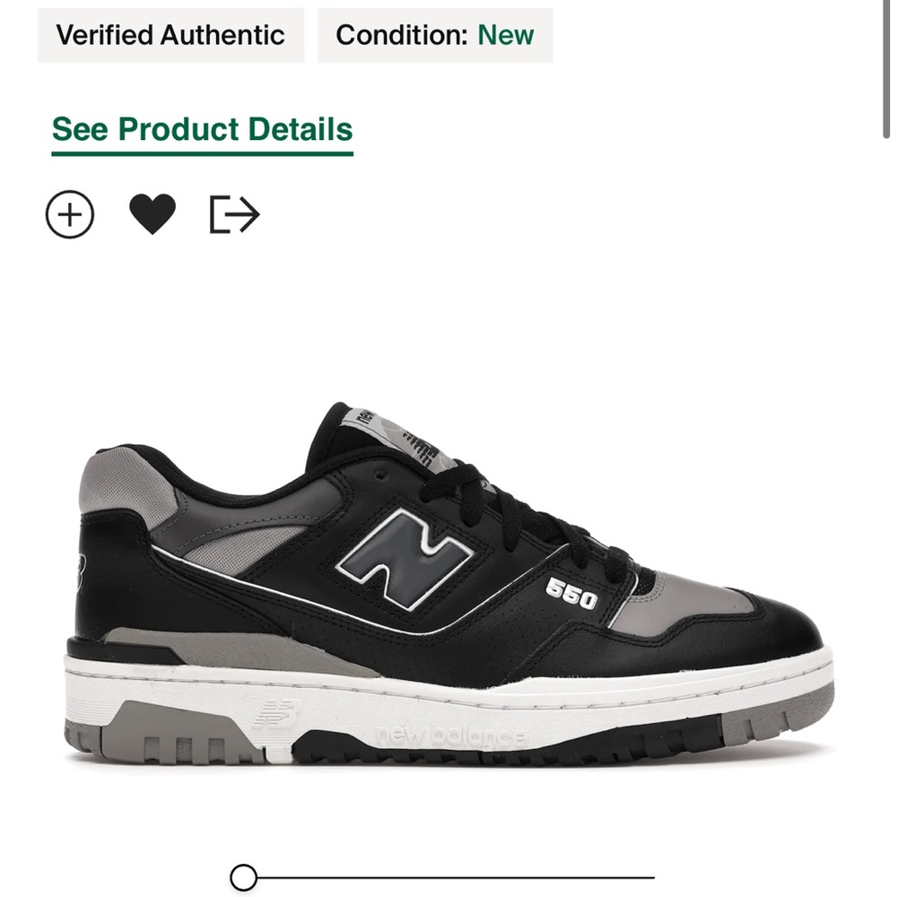 New balance 550s Shadow